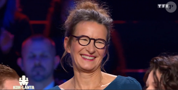 Marguerite lors de la finale de "Koh-Lanta Fidji" (TF1) vendredi 15 décembre 2017.