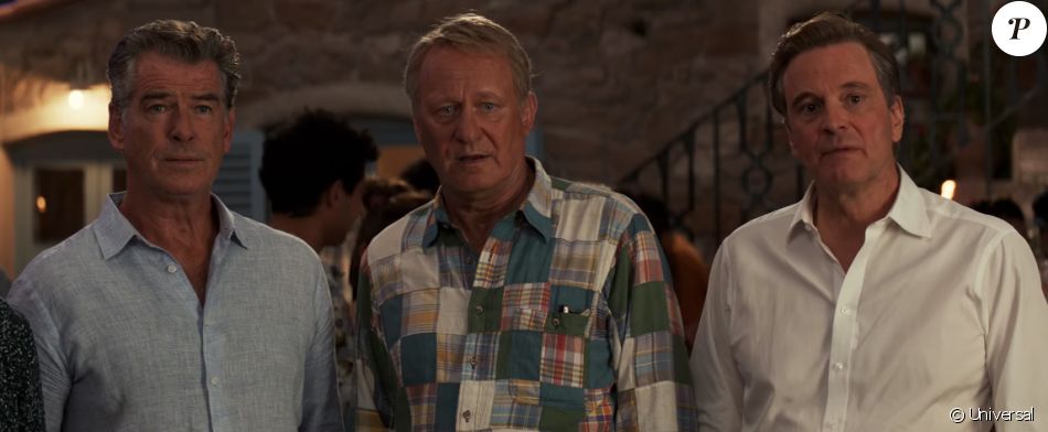 Colin Firth Stellan Skarsgard Et Pierce Brosnan Mamma Mia Here We Go Again Mamma Mia 2 2370