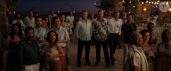 Dominic Cooper, Colin Firth, Stellan Skarsgard et Pierce Brosnan - Mamma Mia ! Here We Go Again (Mamma Mia 2) // Capture d'écran