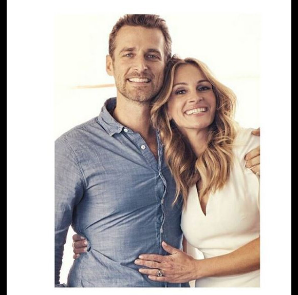 Alexi Lubomirski avec Julia Roberts sur Instagram le 25 novembre 2017.