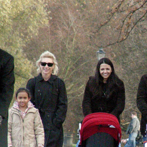 Matt Damon en famille avec sa femme Luciana et ses parents Kent et Nancy.