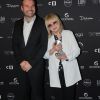 Le producteur Thierry Suc et France Gall à la 11e cérémonie des Globes de Cristal au Lido à Paris le 30 janvier 2017. © CVS / Bestimage
