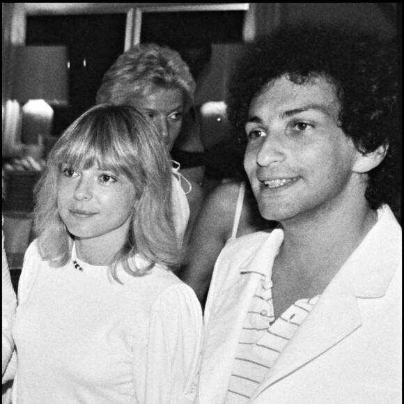 Michel Berger et France Gall à Saint-Tropez, le 21 août 1980.