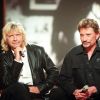 Renaud et Johnny Hallyday en 2003.