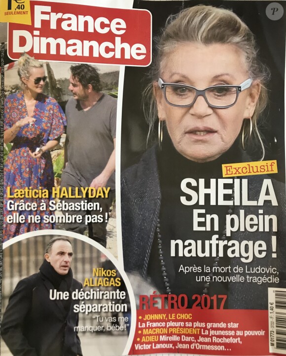 France Dimanche, en kiosques le 29 décembre 2017.