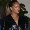 Rihanna quitte le concert de Jay-Z à Inglewood en Californie, le 21 décembre 2017.
