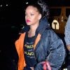 Rihanna arrive à la discothèque l'Avenue pour faire la fête à New York Le 08 décembre 2017