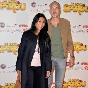 Anggun et son compagnon à l'avant-première de "Le Petit Spirou" au cinéma Le Grand Rex à Paris, le 10 septembre 2017. © Ramsamy Veeren/Bestimage