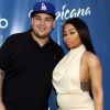 Rob Kardashian et Blac Chyna (enceinte) au Memorial Day Weekend du Sky Beach Club à Las Vegas, le 28 mai 2016