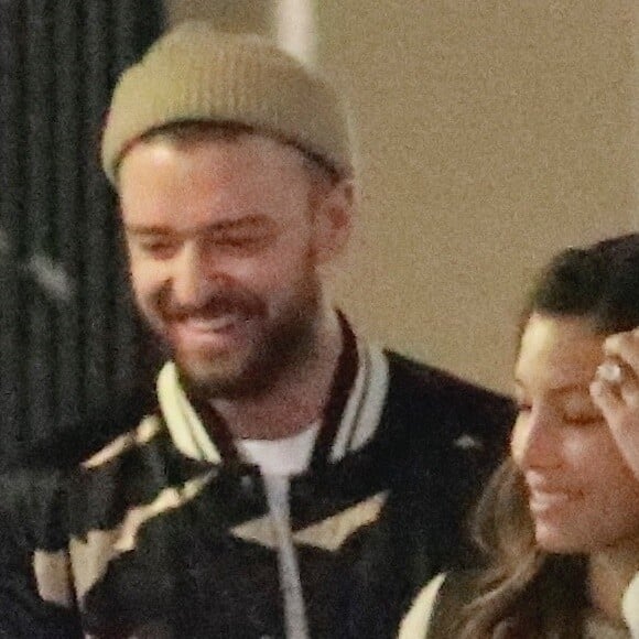 Exclusif - Justin Timberlake et sa femme Jessica Biel sortent d'un immeuble de bureaux à Los Angeles, Californie, Etats-Unis, le 30 novembre 2017.