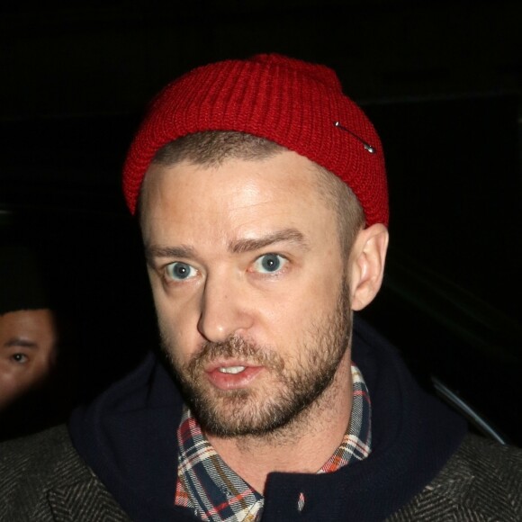 Justin Timberlake fait la promotion du nouveau film de W. Allen "Wonder Wheel" à New York, le 13 novembre 2017
