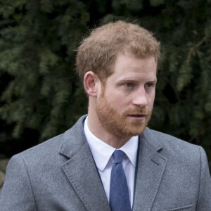 Le prince Harry et Meghan Markle à la messe de Noël à l'église Sainte-Marie-Madeleine à Sandringham, le 25 décembre 2017.