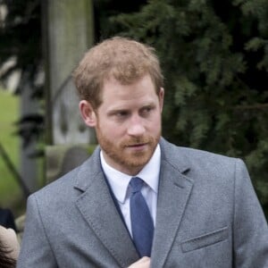 Le prince Harry et Meghan Markle à la messe de Noël à l'église Sainte-Marie-Madeleine à Sandringham, le 25 décembre 2017.