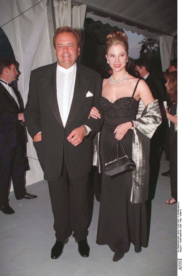 Paul Sorvino, Mira Sorvino à Cannes en 1997.