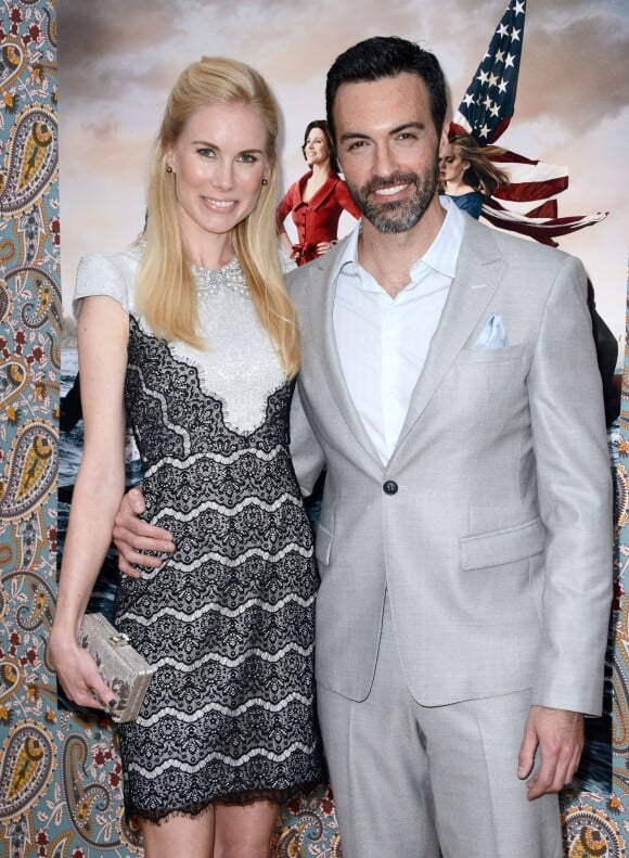 Reid Scott et sa femme Elspeth - Lancement de la 3e saison de 'Veep' 3 à Los Angeles, le 24 mars 2014