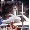 Sylvester Stallone et Jennifer Flavin - Vacances sur la Côte d'Azur en 1993