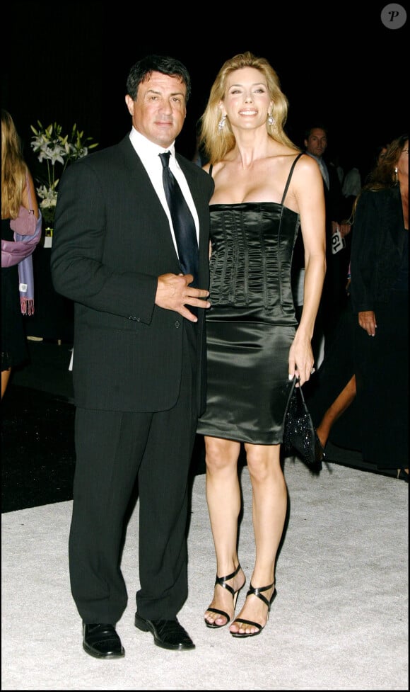 Sylvester Stallone et Jennifer Flavin - Soirée Best of the Best à Los Angeles en 2004