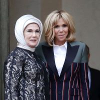 Brigitte Macron : Un look très fashion auprès de la première dame turque