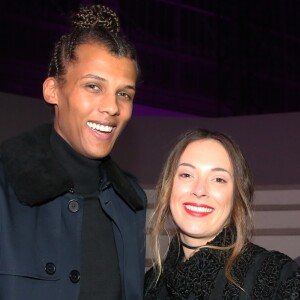 Stromae et sa femme Coralie Barbier au défilé "Victoria's Secret Paris 2016" au Grand Palais à Paris, le 30 novembre 2016. © Denis Guignebourg/Bestimage