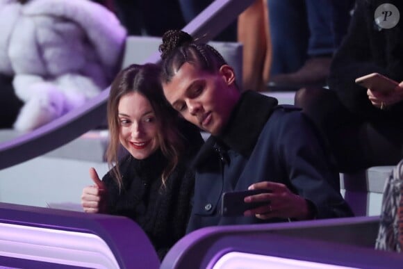 Stromae et sa femme Coralie Barbier au défilé "Victoria's Secret Paris 2016" au Grand Palais à Paris, le 30 novembre 2016. © Cyril Moreau/Bestimage