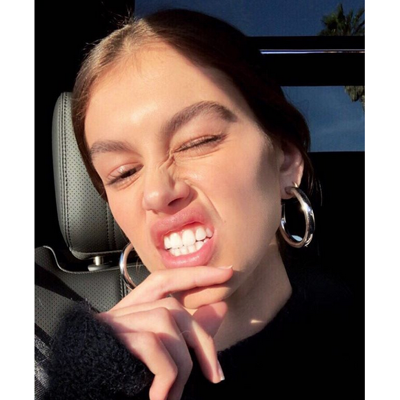 Kaia Gerber. Janvier 2018.