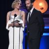 Diane Kruger et Joseph Fiennes lors des "23ème Critics Choice Awards" au Barker Hangar à Los Angeles, le 11 janvier 2018