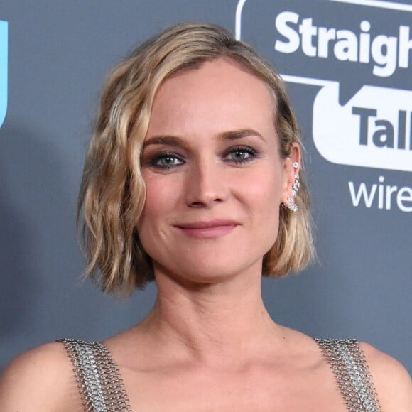 Diane Kruger lors des "23ème Critics Choice Awards" au Barker Hangar à Los Angeles, le 11 janvier 2018