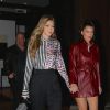 Gigi et Bella Hadid à New York, le 11 janvier 2018.