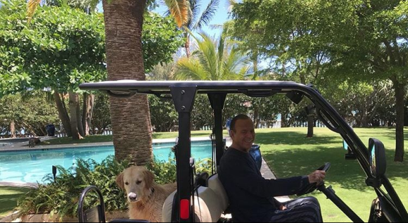 Julio Iglesias a présenté le 11 janvier 2018 sur Instagram le nouveau membre de sa famille : Berklee, un chien de plus !