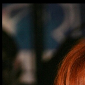 Mylène Farmer sur le tapis rouge des NRJ Music Awards, à Cannes, le 17 janvier 2009.