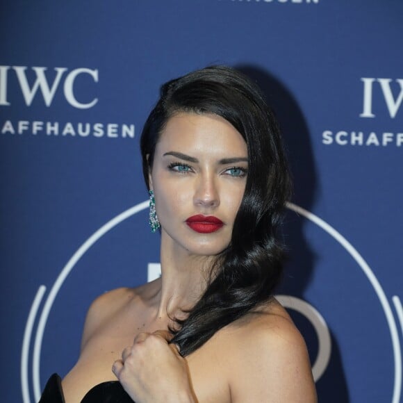 Adriana Lima - Soirée de gala de présentation da la collection anniversaire à l'occasion des 150 ans d'IWC au Salon International de la Haute Horlogerie (SIHH) au Palais des Expositions et des Congrès Palexpo à Genève, le 16 janvier 2018.