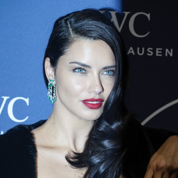 Adriana Lima - Soirée de gala de présentation da la collection anniversaire à l'occasion des 150 ans d'IWC au Salon International de la Haute Horlogerie (SIHH) au Palais des Expositions et des Congrès Palexpo à Genève, le 16 janvier 2018.