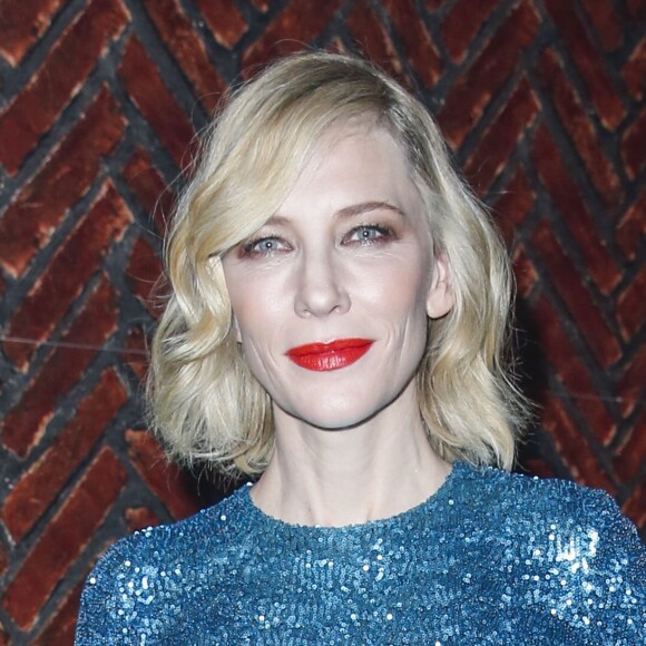 Cate Blanchett - Soirée de gala de présentation da la collection anniversaire à l'occasion des 150 ans d'IWC au Salon International de la Haute Horlogerie (SIHH) au Palais des Expositions et des Congrès Palexpo à Genève, le 16 janvier 2018.