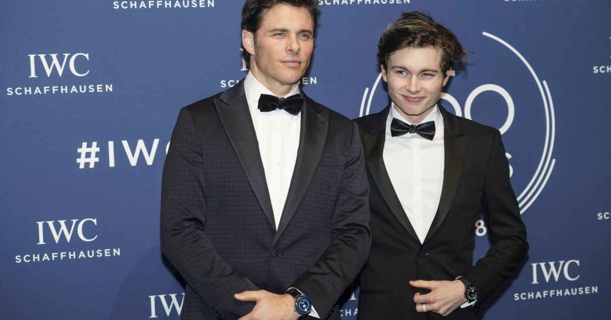 James Marsden et son fils Jack Soirée de gala de présentation da la