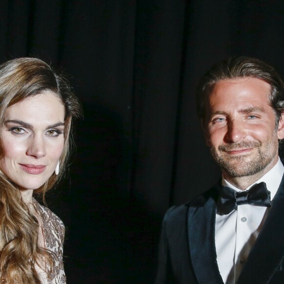 Anna Drijver et Bradley Cooper - Soirée de gala de présentation da la collection anniversaire à l'occasion des 150 ans d'IWC au Salon International de la Haute Horlogerie (SIHH) au Palais des Expositions et des Congrès Palexpo à Genève, le 16 janvier 2018. © Olivier Borde/Bestimage