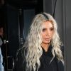Kim Kardashian et son mari Kanye West sont allés dîner au restaurant à West Hollywood le 12 janvier 2018.