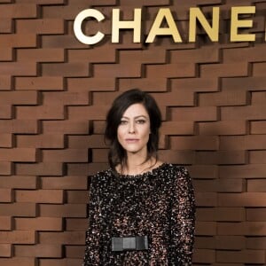 Anna Mouglalis - Photocall du défilé Collection Métiers d'Art Chanel à la Philharmonie de l'Elbe à Hambourg en Allemagne le 6 décembre 2017. © Olivier Borde/Bestimage