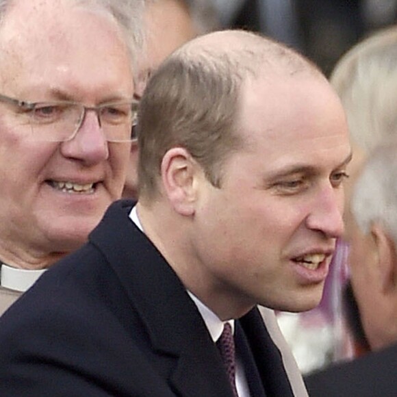 Le prince William en visite à Coventry le 16 janvier 2018.