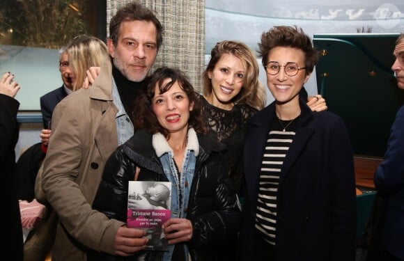 Exclusif - Tristane Banon lors du lancement de son nouveau roman "Prendre un Papa par la main" et guest dans un salon de l'hôtel Nolinski à Paris, France, le 18 Janvier 2018. © Denis Guignebourg/BestImage