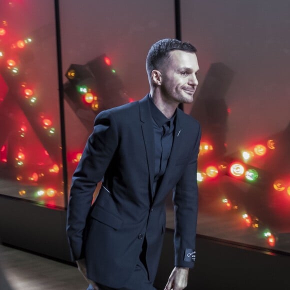 Kris Van Assche - People au défilé de mode Dior Homme Automne-Hiver 2018-2019 au Grand Palais à Paris, le 20 janvier 2018. © Olivier Borde/Bestimage