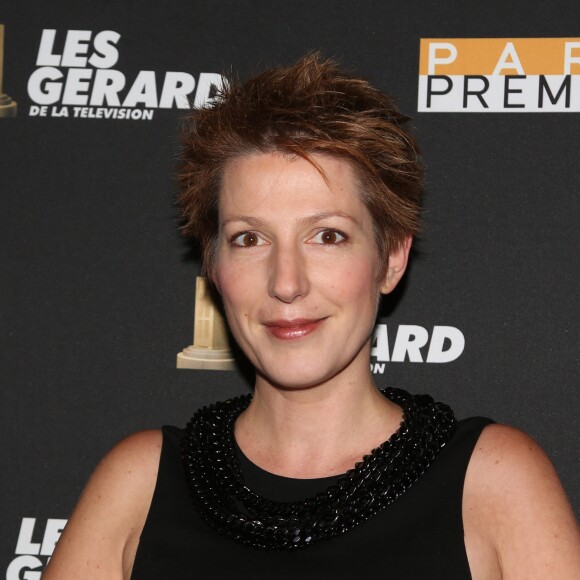 Natacha Polony - 10ème cérémonie des Gérard de la Télévision au théatre Daunou à Paris le 30 mai 2016. © Denis Guignebourg/BestImage
