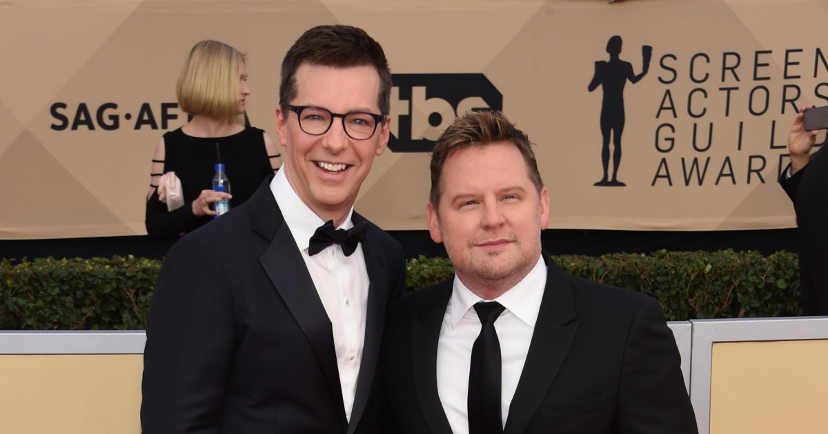 Sean Hayes et Scotty Icenogle à la 24ème soirée annuelle des acteurs