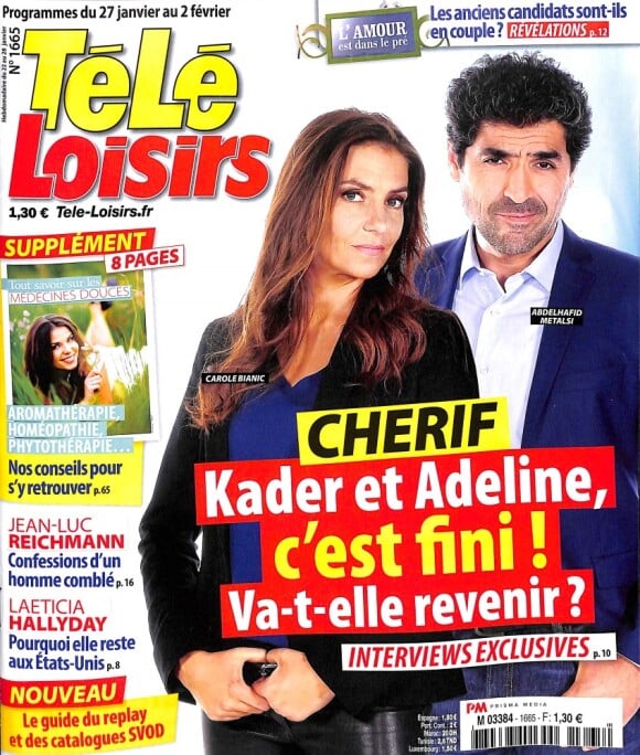 Magazine "Télé Loisirs", en kiosques le 22 janvier 2018.