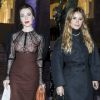 Ulyana Sergeenko et Miroslava Duma au défilé Giambattista Valli à Paris. Le 22 janvier 2018.