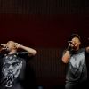 Kanye West et JAY-Z en concert à Auburn Hills. Novembre 2011.