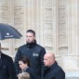 Philippe Bernachon - Sorties des obsèques de Paul Bocuse en la cathédrale Saint-Jean de Lyon, le 26 janvier 2018.