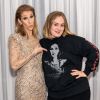 Céline Dion reçoit Adele dans sa loge à Las Vegas. Facebook, 2017