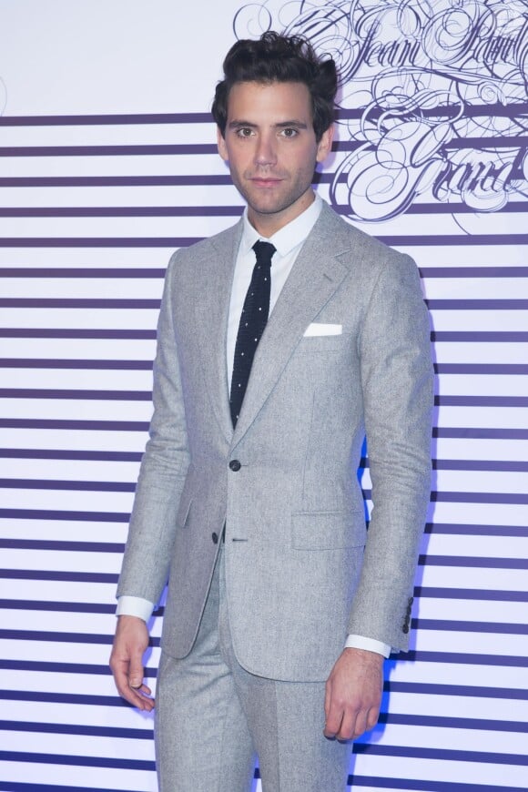 Mika à la soirée de vernissage de l'exposition Jean Paul Gaultier au Grand Palais à Paris, le 30 mars 2015.