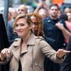 Kate Winslet fait la promotion de son dernier film The Mountain Between Us à New York, le 26 septembre 2017