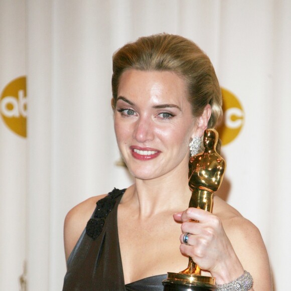 Kate Winslet avec son Oscar en 2009.